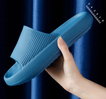 Cozy Couple Slippers in a variety of vibrant colors and sizes, featuring comfortable EVA soles and a stylish, plush design.