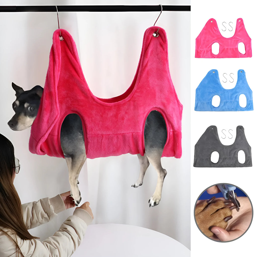Soft cloth pet nest bed for cats and dogs in pink available in S M L sizes 25cm 30cm 35cm