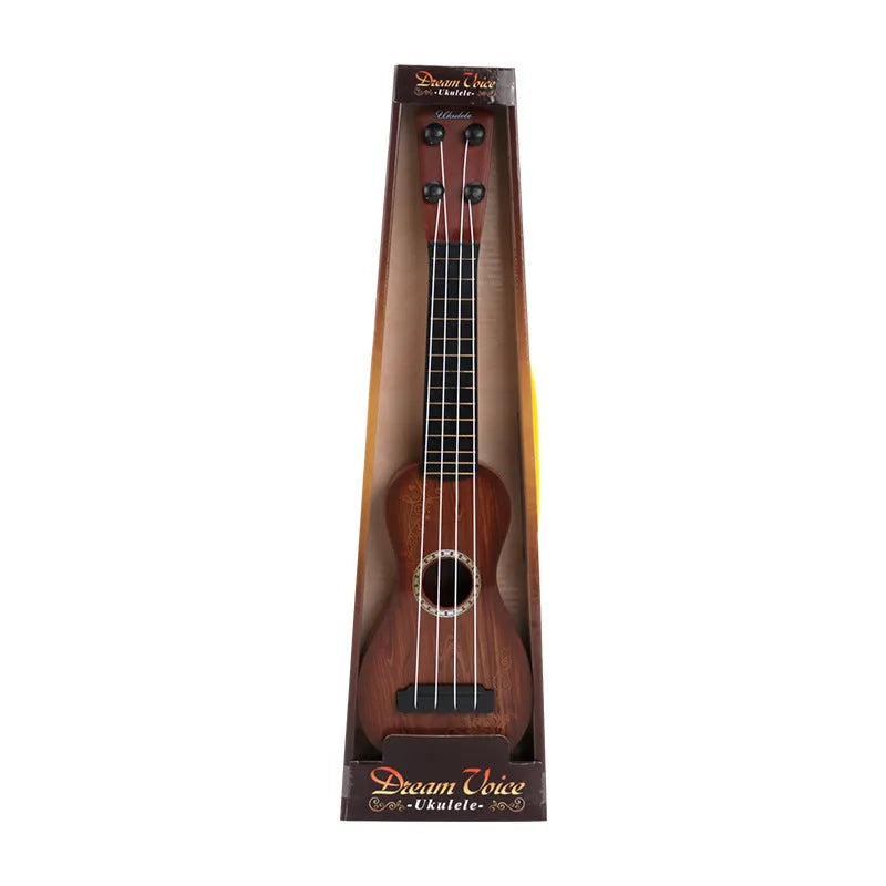 Children's safety plastic simulation ukulele toy for musical interest training