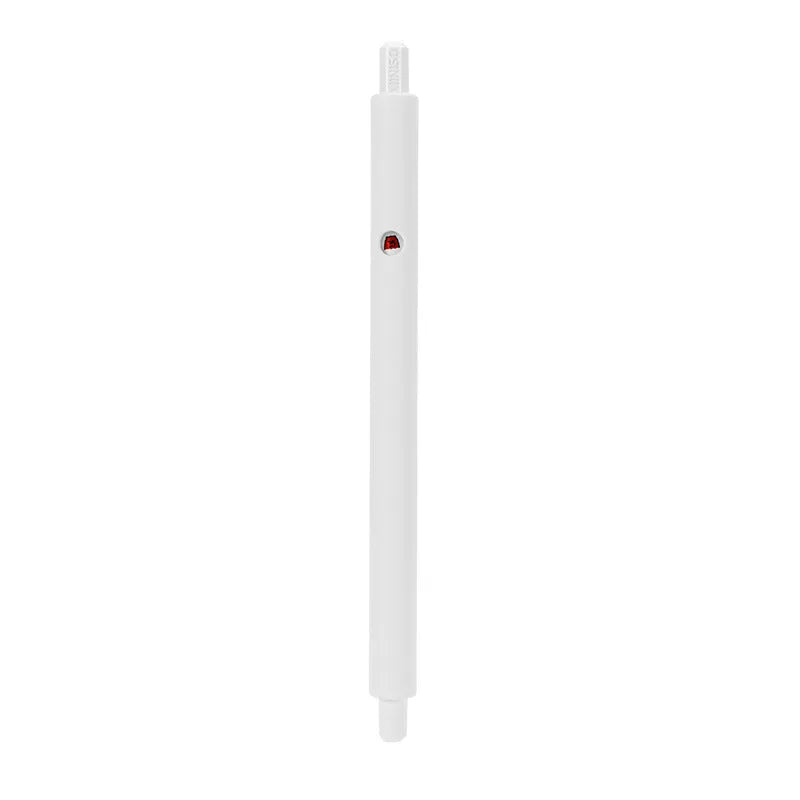 MINISO bare bear cartoon press gel pen in black, pink, and white colours with 0.5mm tip