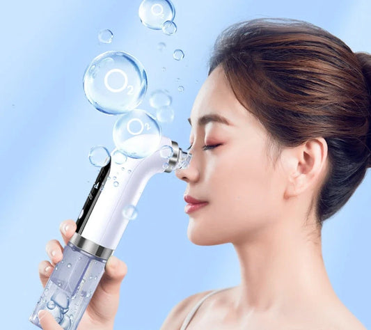 Upgraded rechargeable blackhead remover pore vacuum cleaner for effective skincare at home
