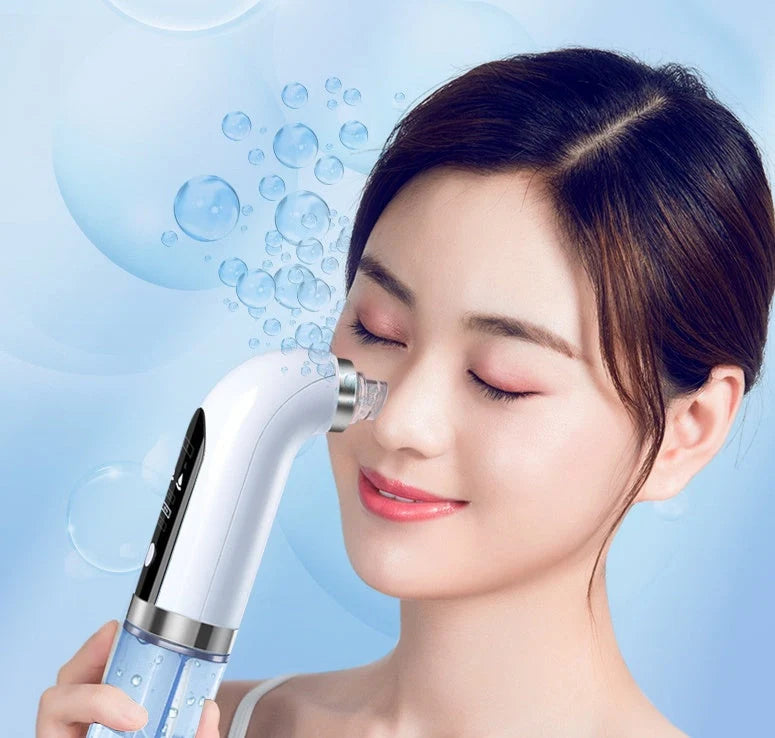 Upgraded rechargeable blackhead remover pore vacuum cleaner for effective skincare at home