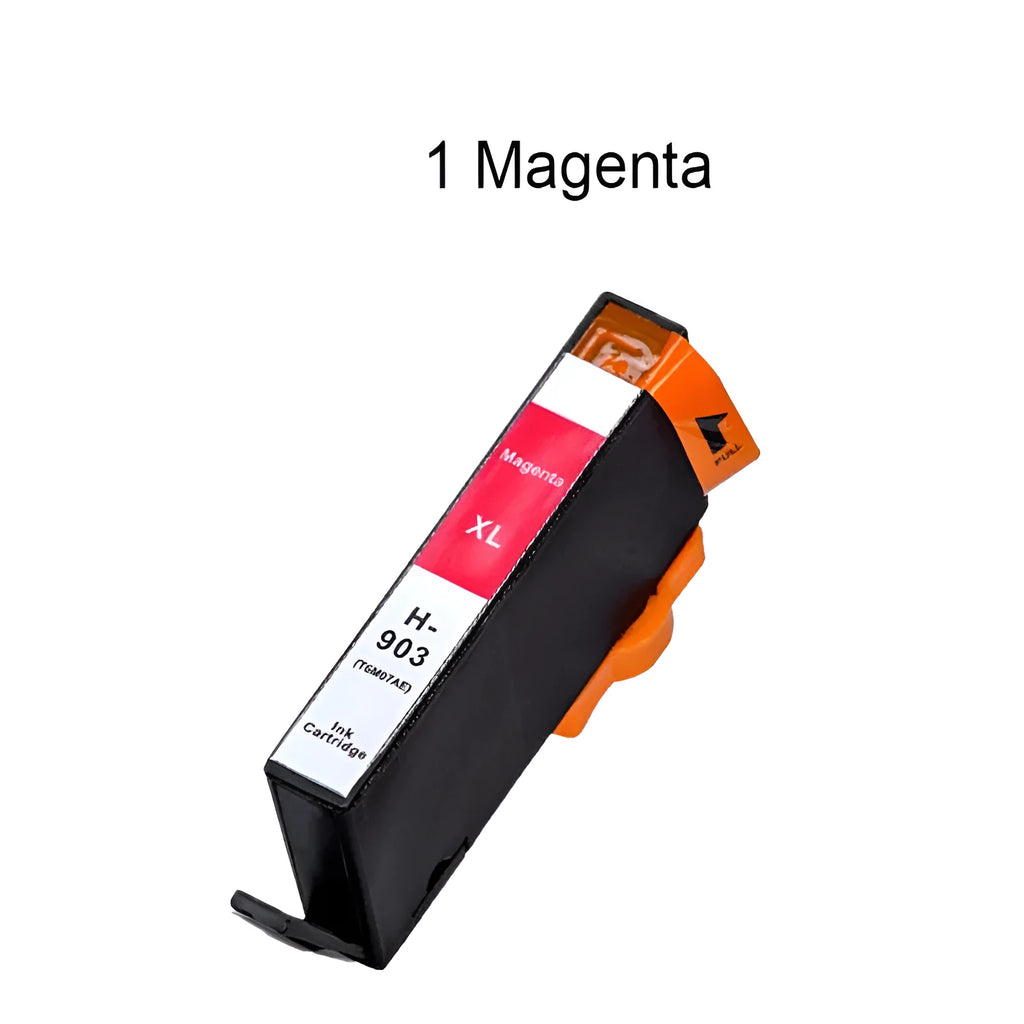 Set of four compatible ink cartridges for HP Officejet Pro 6950 6960 black blue red yellow vacuum sealed