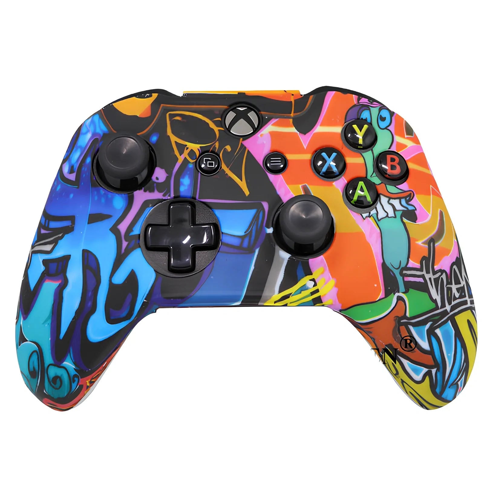 Camouflage silicone protective cover for Xbox One controller, 22x12cm size, 40g weight