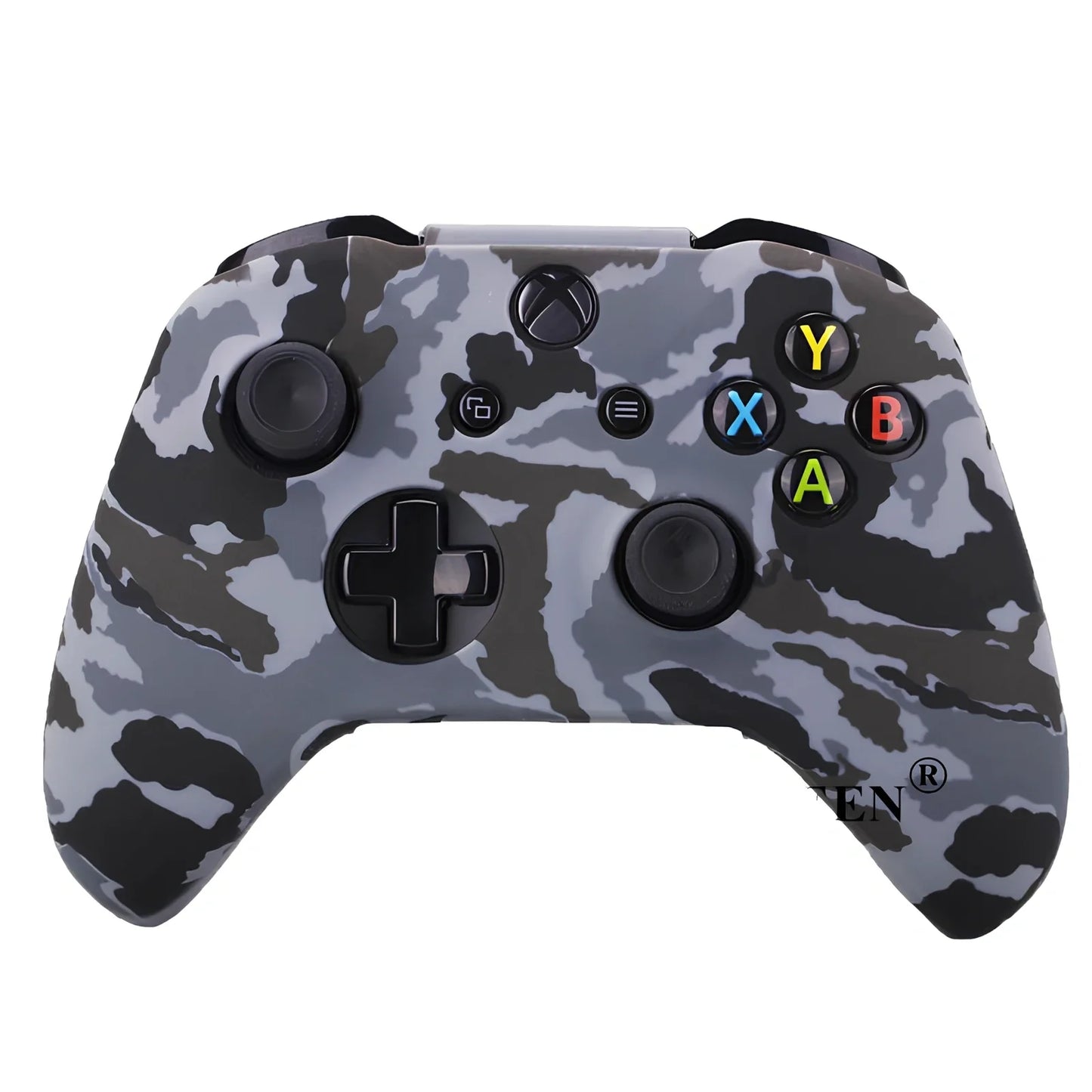 Camouflage silicone protective cover for Xbox One controller, 22x12cm size, 40g weight