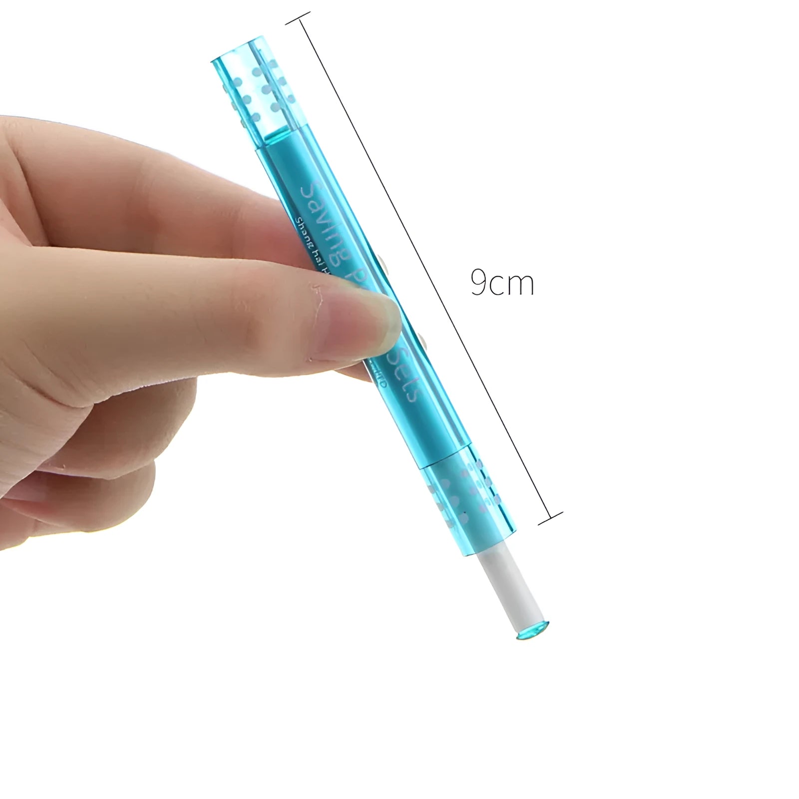 A 9 cm long pencil extender or extension rod with a 0.7 mm opening, shown in one of five available style options.