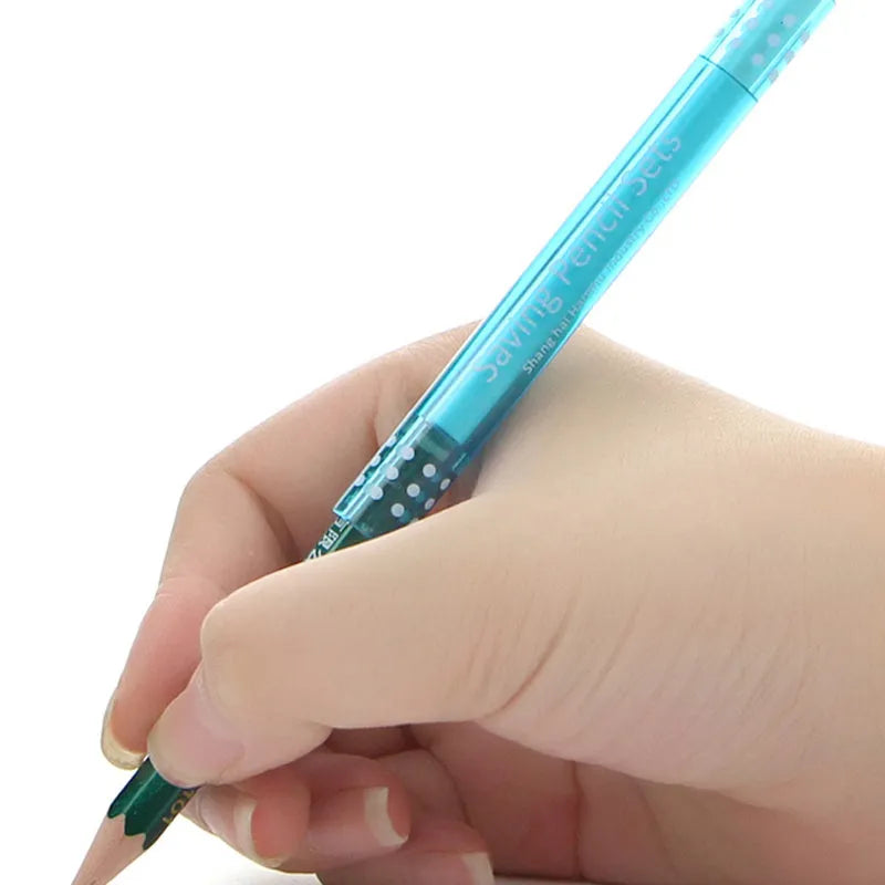 A 9 cm long pencil extender or extension rod with a 0.7 mm opening, shown in one of five available style options.