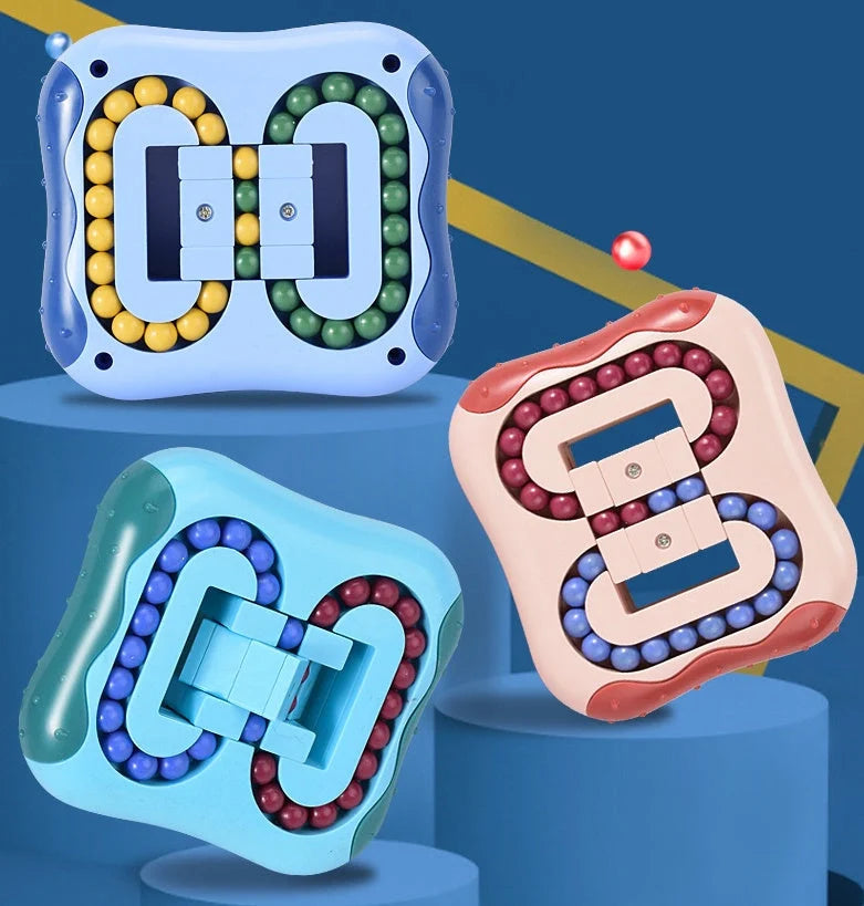 Little Magic Beans Toy - blue educational and stress-relief cube for kids