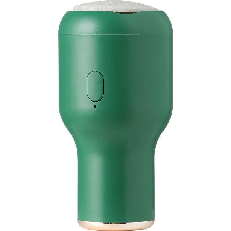 Electric Foot File Grinder in pink, blue, and white for dead skin removal