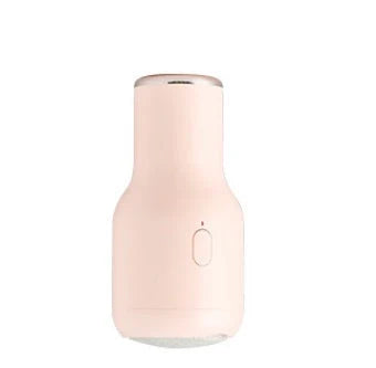 Electric Foot File Grinder in pink, blue, and white for dead skin removal