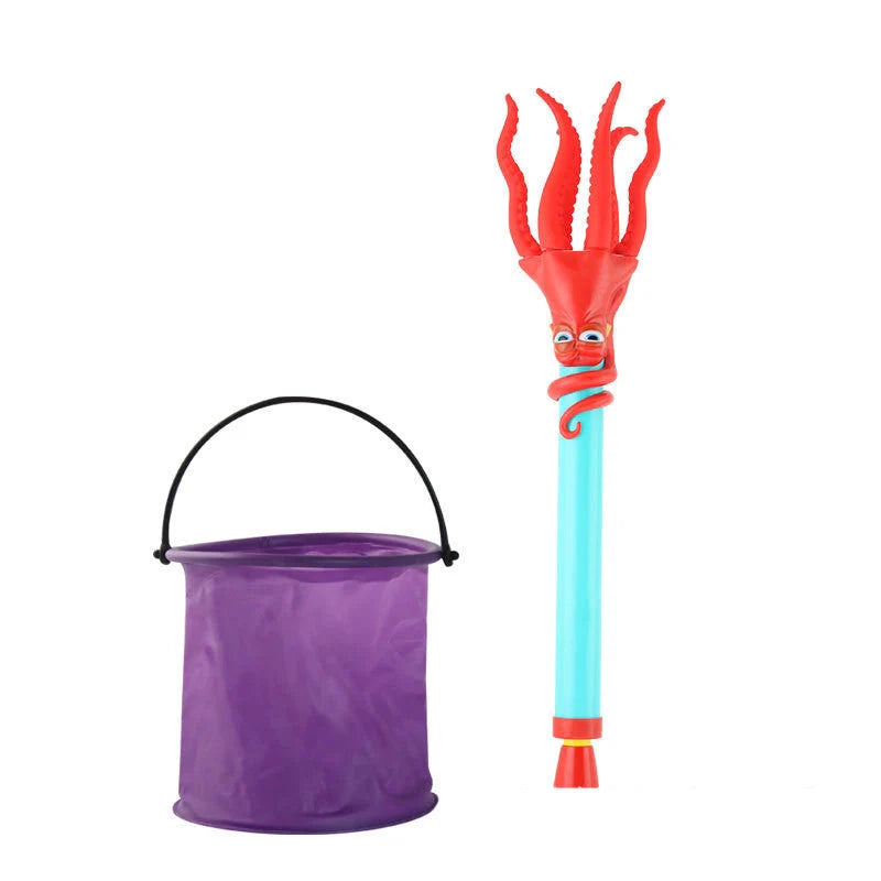 Octopus Water Gun Toy for summer fun with multiple water outlets