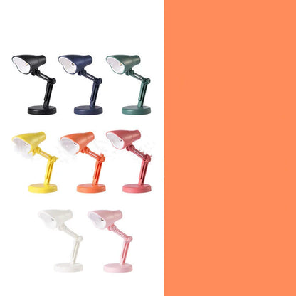 Mini LED clip-on book light with flexible neck for adjustable reading light