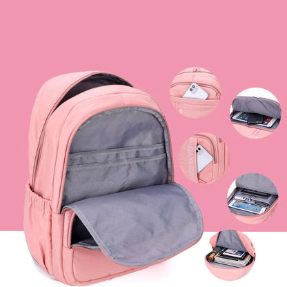 Removable children's school backpack with wheel trolley in various colours