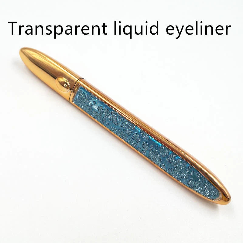 Multicolour self-adhesive false eyelashes with eyeliner for easy application