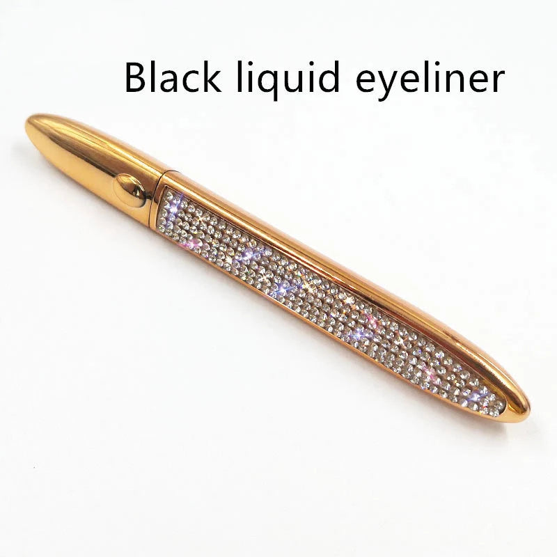 Multicolour self-adhesive false eyelashes with eyeliner for easy application