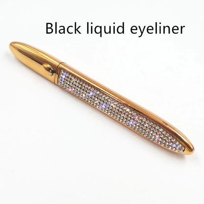 Multicolour self-adhesive false eyelashes with eyeliner for easy application