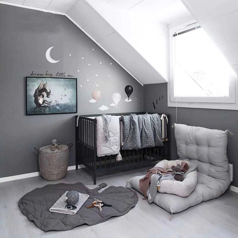 Leaf Floor Mat for baby crawling, 100% cotton, green and grey options