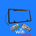 Wireless car rear view camera with iron shell U.S. frame on number plate
