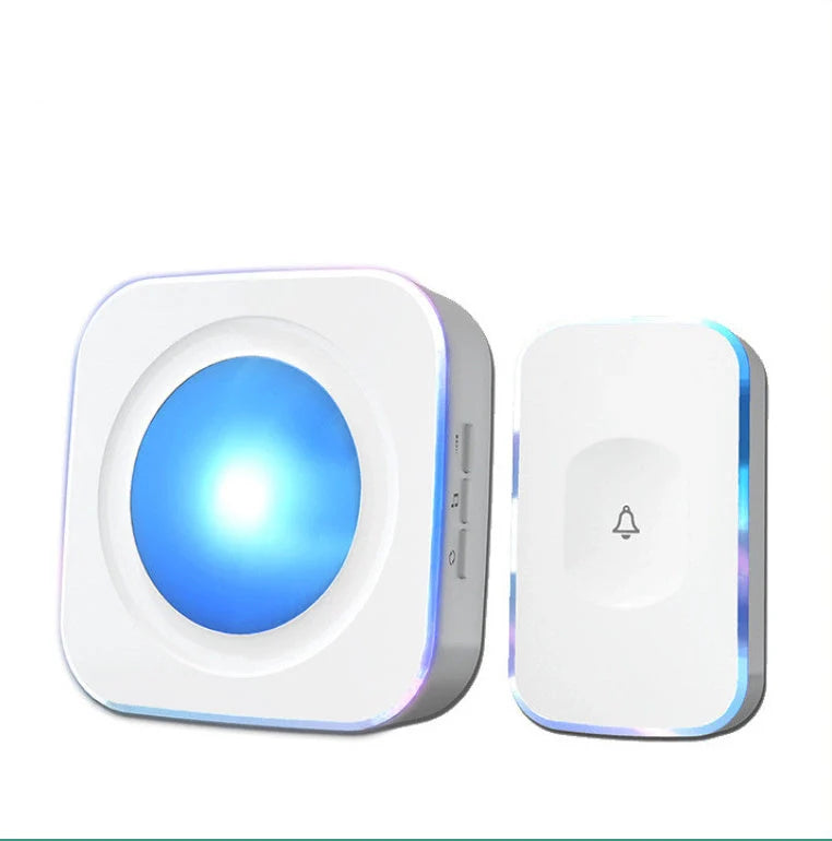 Wireless doorbell with waterproof transmitter and 36 polyphonic ringtones