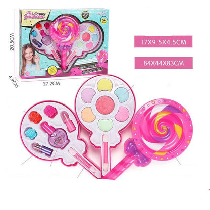 Kids washable makeup set with vibrant colors for safe, creative play