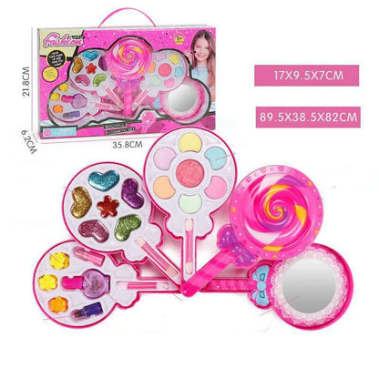 Kids washable makeup set with vibrant colors for safe, creative play
