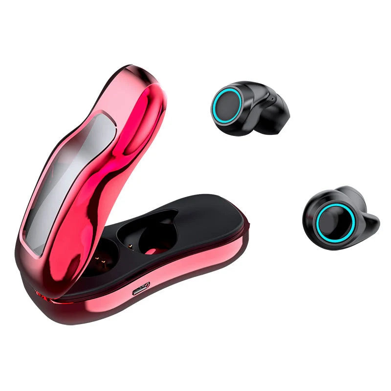 Wireless Bluetooth Headset with electroplated finish in various colours