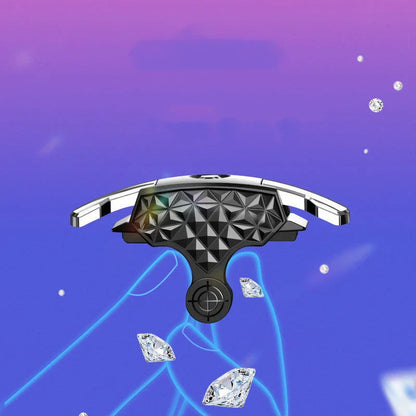 Multi-function USB game cooler for iPhone with adjustable fan and game buttons