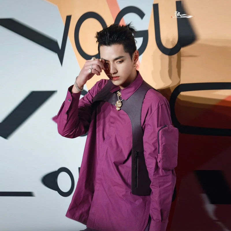 TrendyBrand PU Leather Tactical Vest in multiple colours, showcasing durability and style.