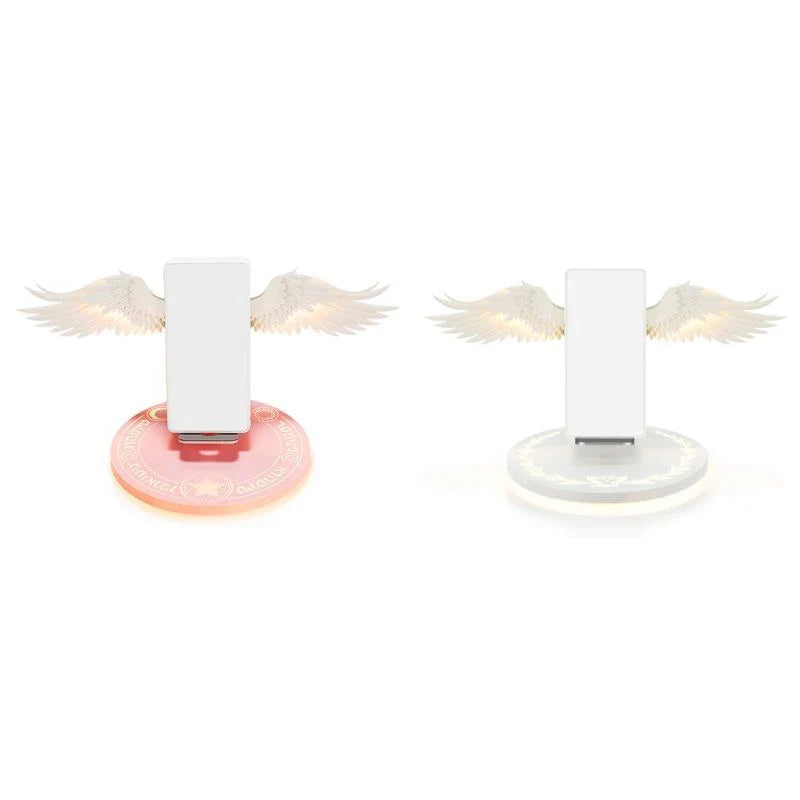 Awe-Inspiring Wireless Charging Angel Wings - Elevate Your Mobile Experience with Mesmerizing Design and Fast Charging Capabilities