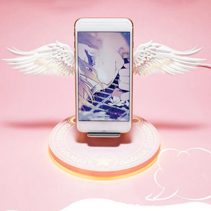 Awe-Inspiring Wireless Charging Angel Wings - Elevate Your Mobile Experience with Mesmerizing Design and Fast Charging Capabilities