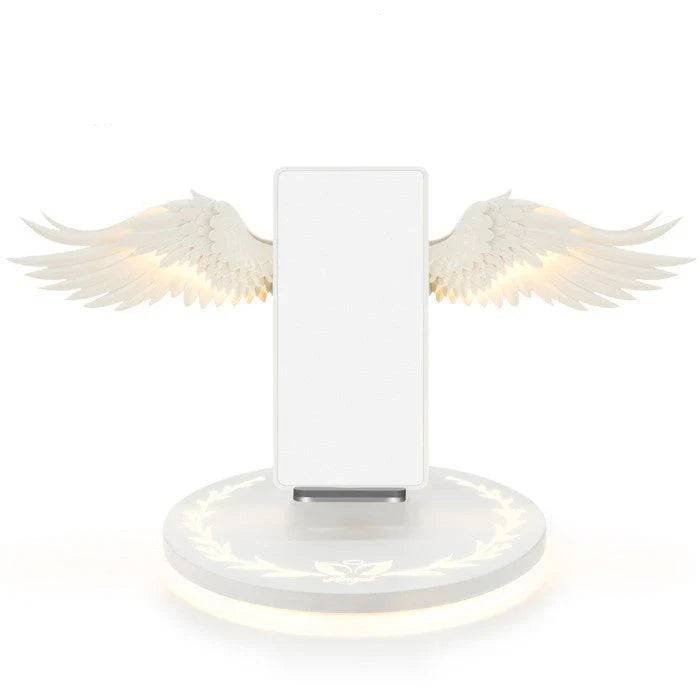 Awe-Inspiring Wireless Charging Angel Wings - Elevate Your Mobile Experience with Mesmerizing Design and Fast Charging Capabilities