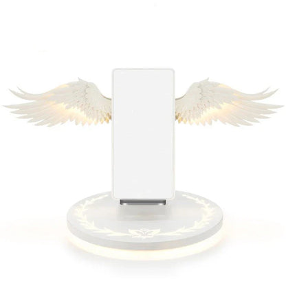 Awe-Inspiring Wireless Charging Angel Wings - Elevate Your Mobile Experience with Mesmerizing Design and Fast Charging Capabilities