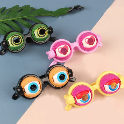 Crazy Eyes Glasses for kids' parties and pranks in various colours