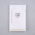 A6 sized PP frosted notebook in green colour showing perforated, tearable pages
