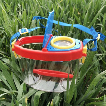 Children's bug viewer magnifier with 6X lens for exploring insects and plants
