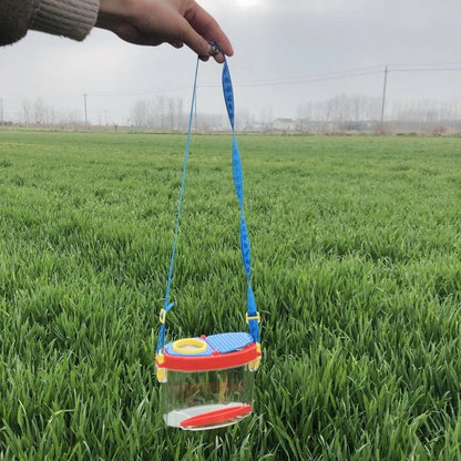 Children's bug viewer magnifier with 6X lens for exploring insects and plants