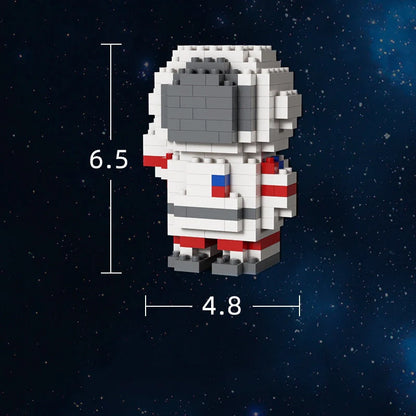 DIY Mini Astronaut Building Blocks for children's creative play