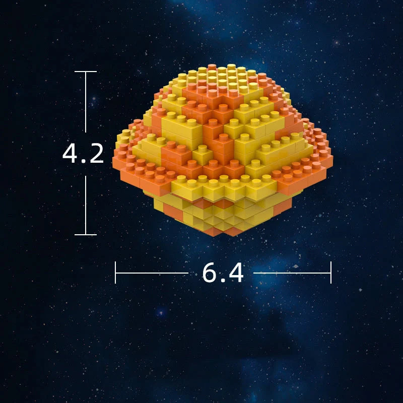 DIY Mini Astronaut Building Blocks for children's creative play