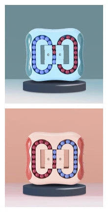 Little Magic Beans Toy - blue educational and stress-relief cube for kids