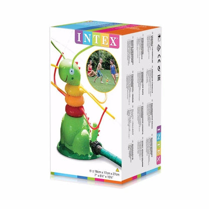 Green Caterpillar Water Sprayer Sprinkler for outdoor summer fun
