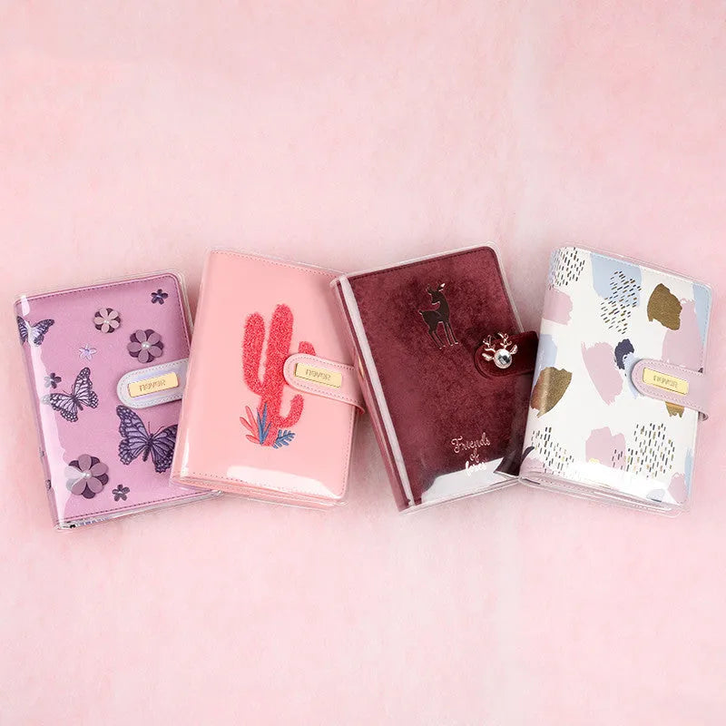 Transparent EVA book jacket for A6 loose-leaf books 311x198mm clear protective cover