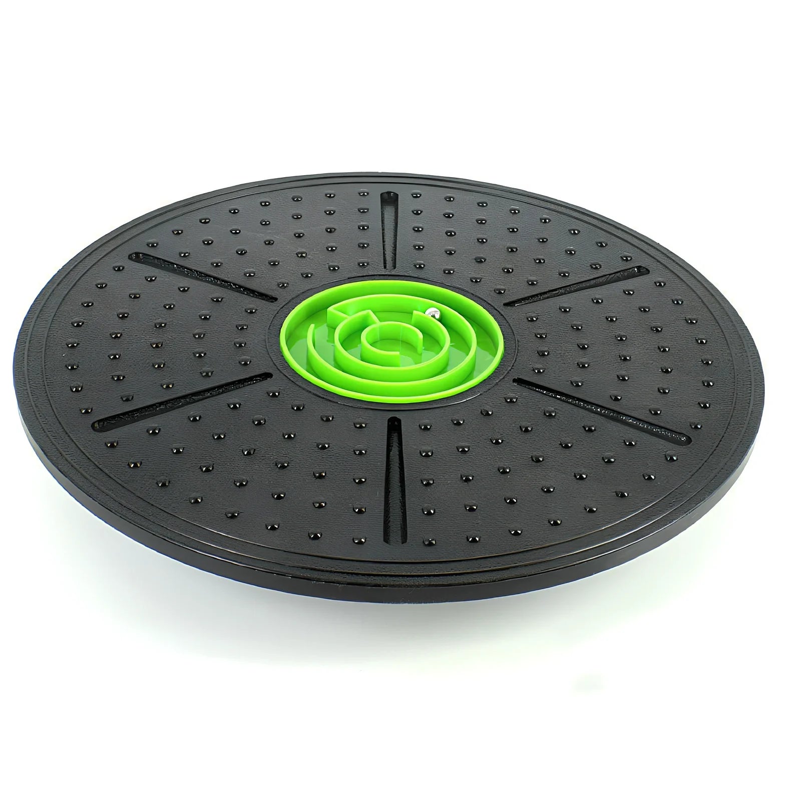 Yoga balance board with 360-degree rotation capability and 150kg weight capacity for stability exercises
