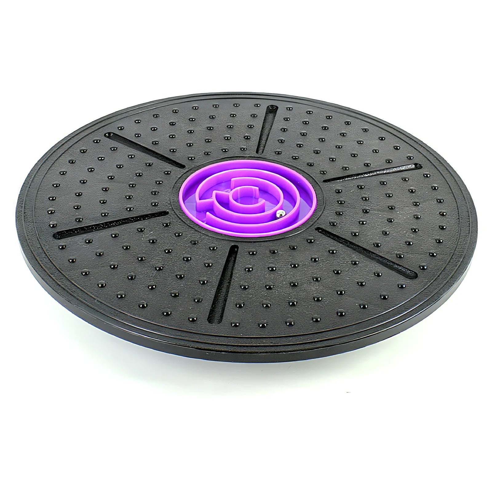 Yoga balance board with 360-degree rotation capability and 150kg weight capacity for stability exercises