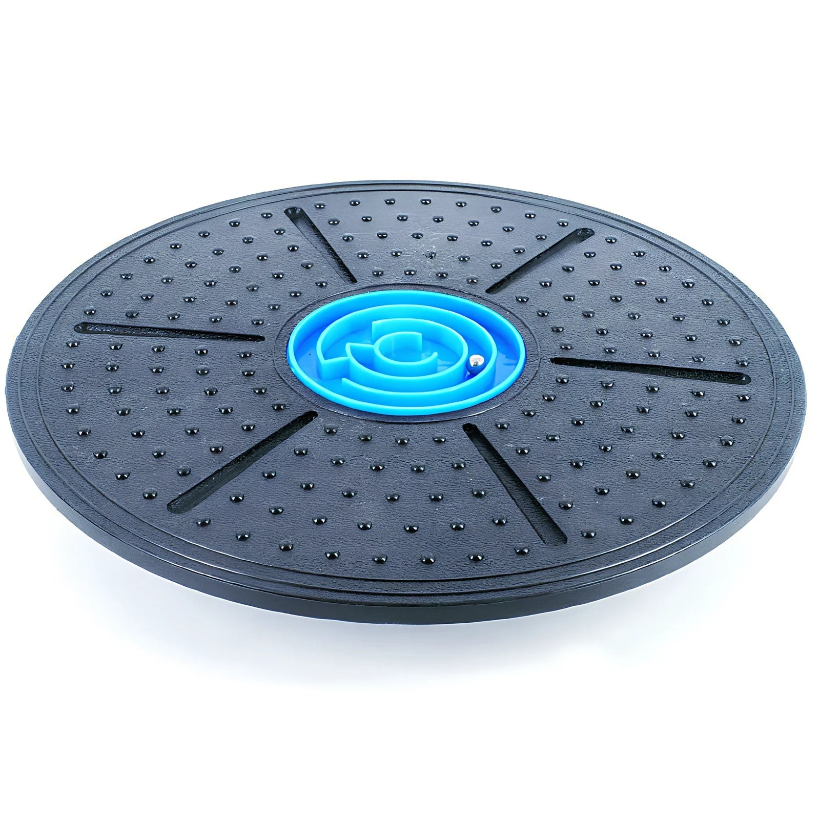 Yoga balance board with 360-degree rotation capability and 150kg weight capacity for stability exercises