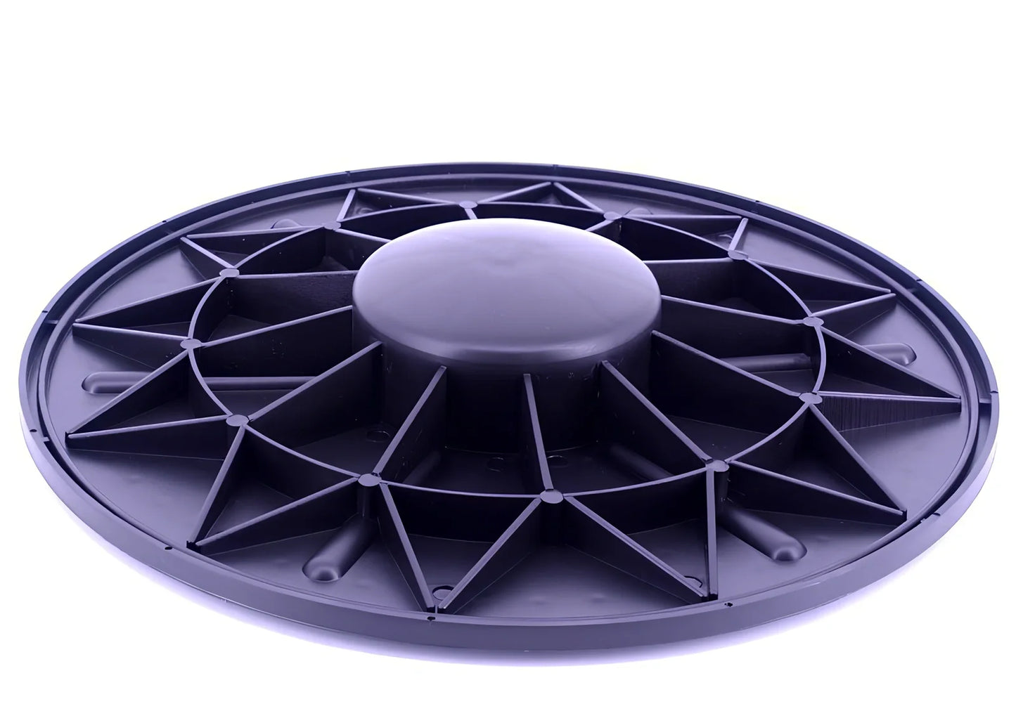 Yoga balance board with 360-degree rotation capability and 150kg weight capacity for stability exercises