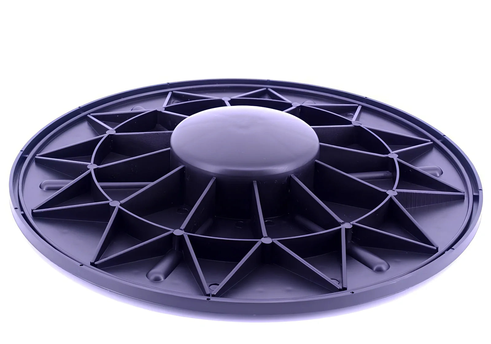 Yoga balance board with 360-degree rotation capability and 150kg weight capacity for stability exercises