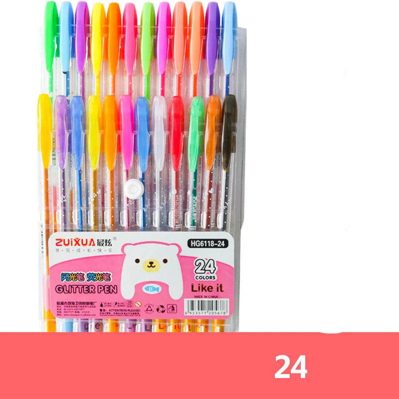 Flash Pen Highlighter Set with 0.5mm tip and multiple colour options