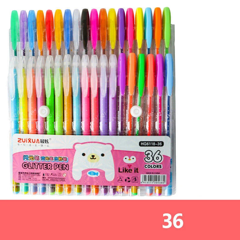 Flash Pen Highlighter Set with 0.5mm tip and multiple colour options