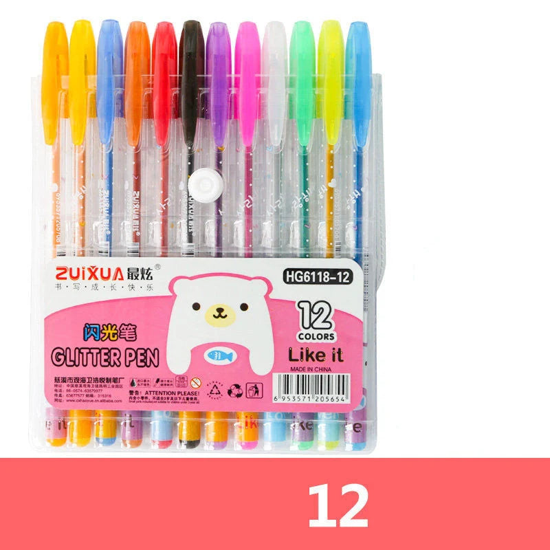 Flash Pen Highlighter Set with 0.5mm tip and multiple colour options