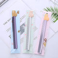 15 cm aluminium ruler straight edge measuring tool on a desk